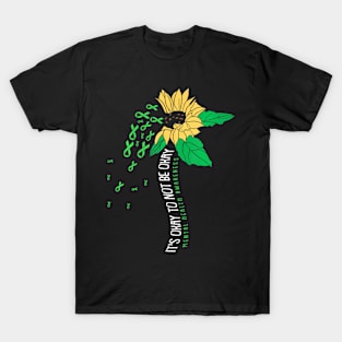 Its Ok Not To Be Ok Mental Health Awareness Ribbon T-Shirt